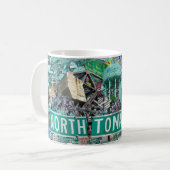 North Tonawanda Streets mug コーヒーマグカップ (正面左)