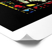 North transept windows; rose depicts the Old Testa ポスター (角)