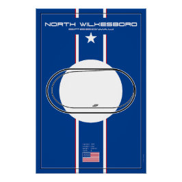 North Wilkesboro Speedway ポスター