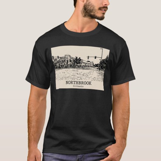 Northbrook Illinois Tシャツ (正面)