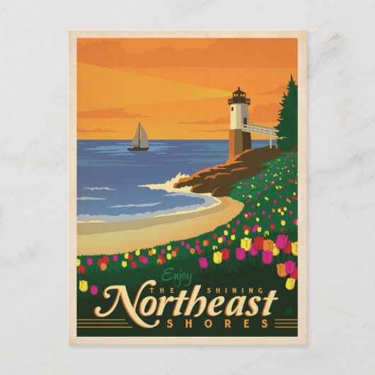 Northeast Shores | United States ポストカード (正面)