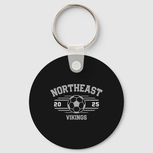 Northeast Vikings Soccer Byll 2025  キーホルダー (正面)