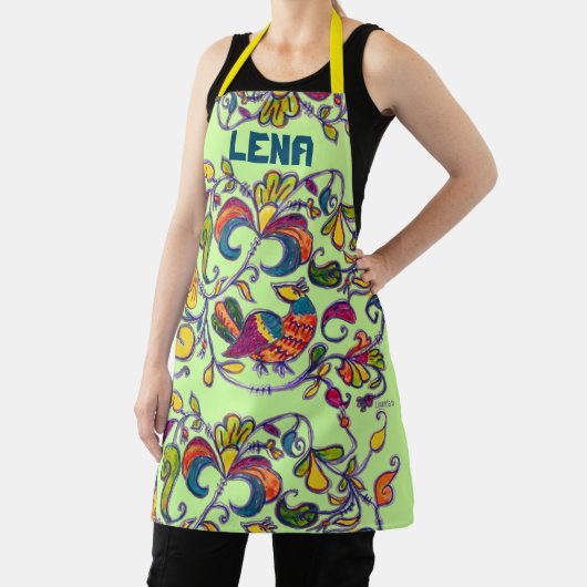 Northern Birdに名前を追加 エプロン (インサイチュ)