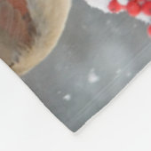 Northern Cardinals | Marion, Illinois フリースブランケット (角)