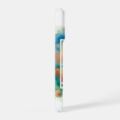 Northern Elephant Seal 260824AREF124 - Watercolor iPhoneケース (右側面)