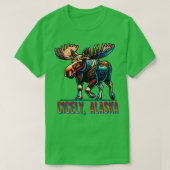 Northern ExposureアラスカのCicely Tシャツ (デザイン正面)