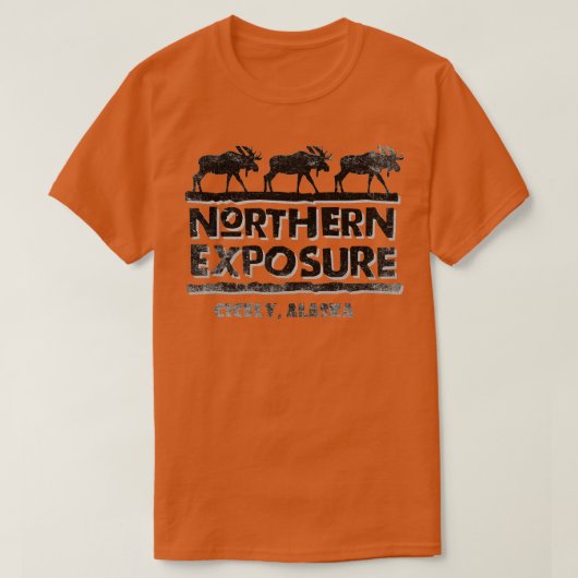 Northern Exposure CicelyアラスカTシャツ5 Tシャツ (デザイン正面)