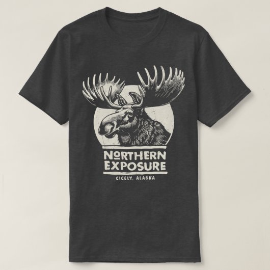 Northern Exposure CicelyアラスカTシャツ7 Tシャツ (デザイン正面)