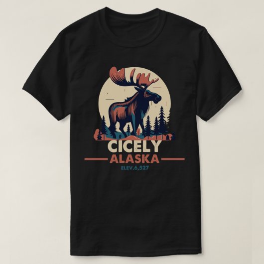 Northern Exposure Cicely Alaska Tシャツ3 Tシャツ (デザイン正面)