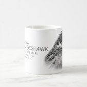 Northern Goshawk コーヒーマグカップ (中央)