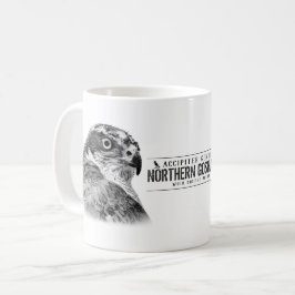 Northern Goshawk コーヒーマグカップ