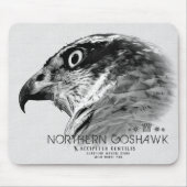 Northern Goshawk マウスパッド (正面)