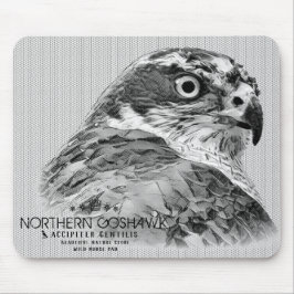 Northern Goshawk マウスパッド