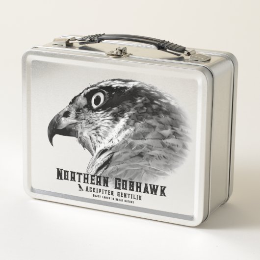 Northern Goshawk メタルランチボックス (正面)