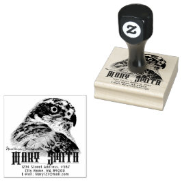 Northern Goshawk ラバースタンプ