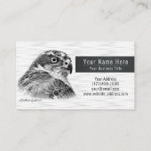 Northern Goshawk 名刺 (裏面)