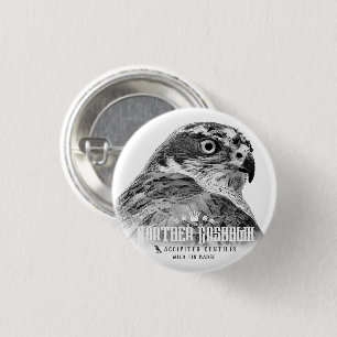 Northern Goshawk 缶バッジ
