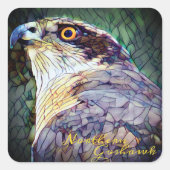 Northern Goshawk [Square Seal] スクエアシール (正面)