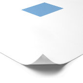 Northern Hawk Owl in Flight Wildlife Art Prin ポスター (角)