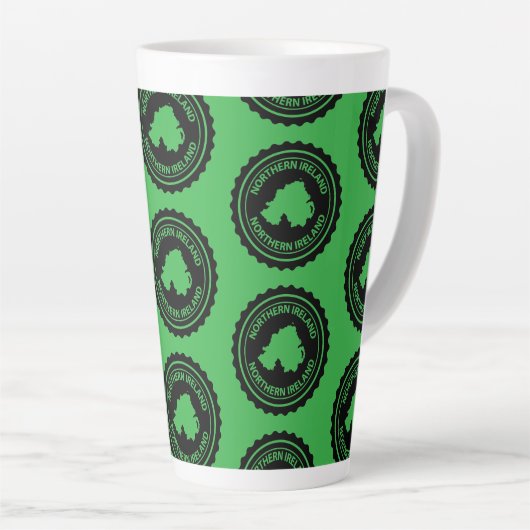Northern Ireland カフェラテマグ (右アングル)