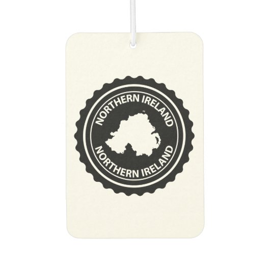 Northern Ireland カーエアーフレッシュナー (正面)