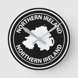 Northern Ireland ラウンド壁時計