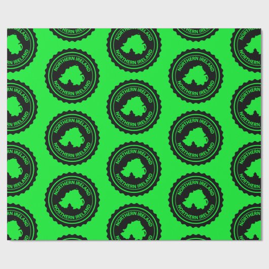 Northern Ireland ラッピングペーパー (フラット)