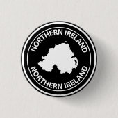 Northern Ireland 缶バッジ (正面)