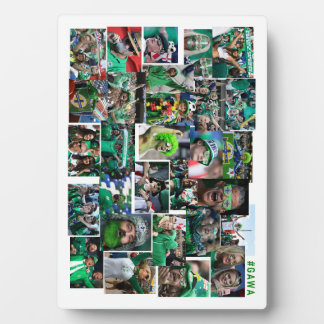 Northern Ireland football fans フォトプラーク