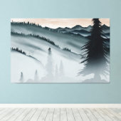 Northern Land キャンバスプリント (インサイチュ (ウッドフロア))