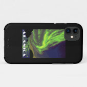 Northern Lightsおよびシャチのヴィンテージ旅行 Case-Mate iPhoneケース (裏面(横))