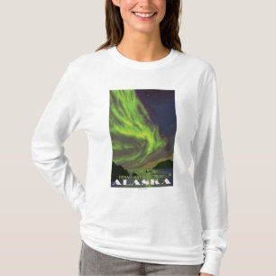 Northern Lightsおよびシャチ- Denaliの国立公園、 Tシャツ