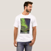 Northern Lightsおよびシャチ- Ketchikan、アラスカ Tシャツ (正面フル)