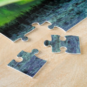 Northern LightsのオーロラBorealis Abiskoスウェーデン ジグソーパズル (側面)