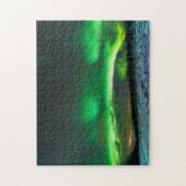 Northern LightsのオーロラBorealis Abiskoスウェーデン ジグソーパズル (縦)