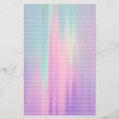 Northern Lightsの並べられた紙 便箋 (正面)