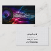 Northern Lightsの写真撮影のスタジオの名刺 名刺 (正面/裏面)