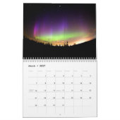 Northern Lightsの壁掛けカレンダー カレンダー (3月 2027)