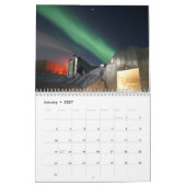 Northern Lightsの壁掛けカレンダー カレンダー (1月 2027)