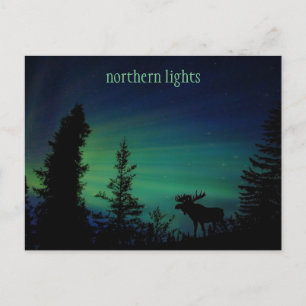Northern Lightsカラフル Skyはがき ポストカード