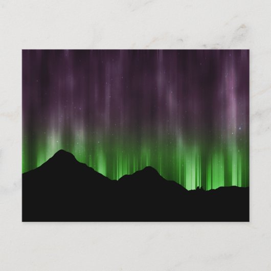 Northern Lightsラインのはがき ポストカード (正面)
