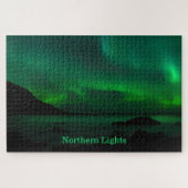 Northern Lights写真 ジグソーパズル (横)
