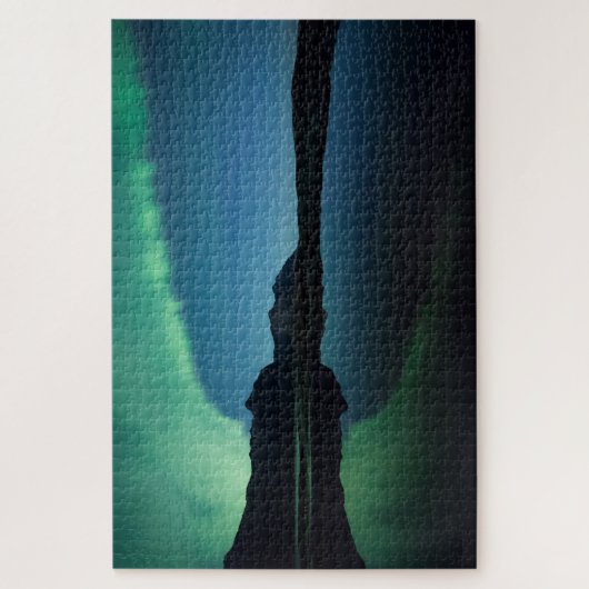 Northern Lights反射 ジグソーパズル (縦)