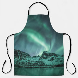 Northern Lights自然写真 エプロン