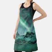 Northern Lights自然写真 エプロン (インサイチュ)