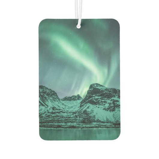 Northern Lights自然写真 カーエアーフレッシュナー (裏面)