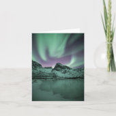 Northern Lights自然写真 カード (正面)