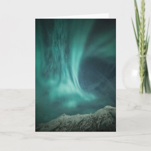 Northern Lights自然写真 カード (正面)