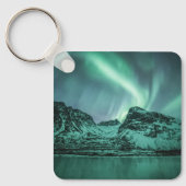 Northern Lights自然写真 キーホルダー (正面)