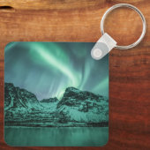 Northern Lights自然写真 キーホルダー (裏面)